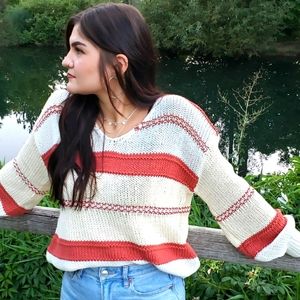 Soft long sleeve sweater